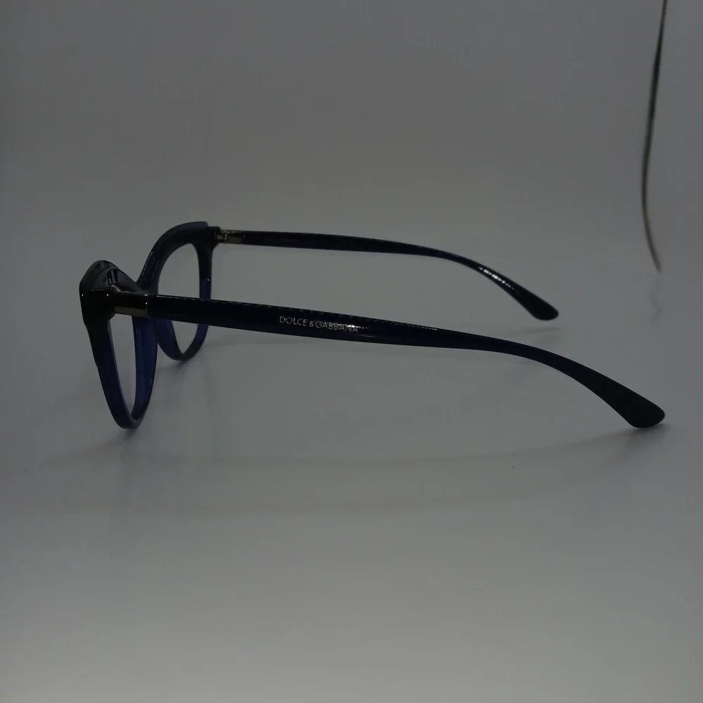 Dolce&Gabbana DG3313 Womens Eyeglasses Frame Blue Black Full Rim 50-17-140 mm